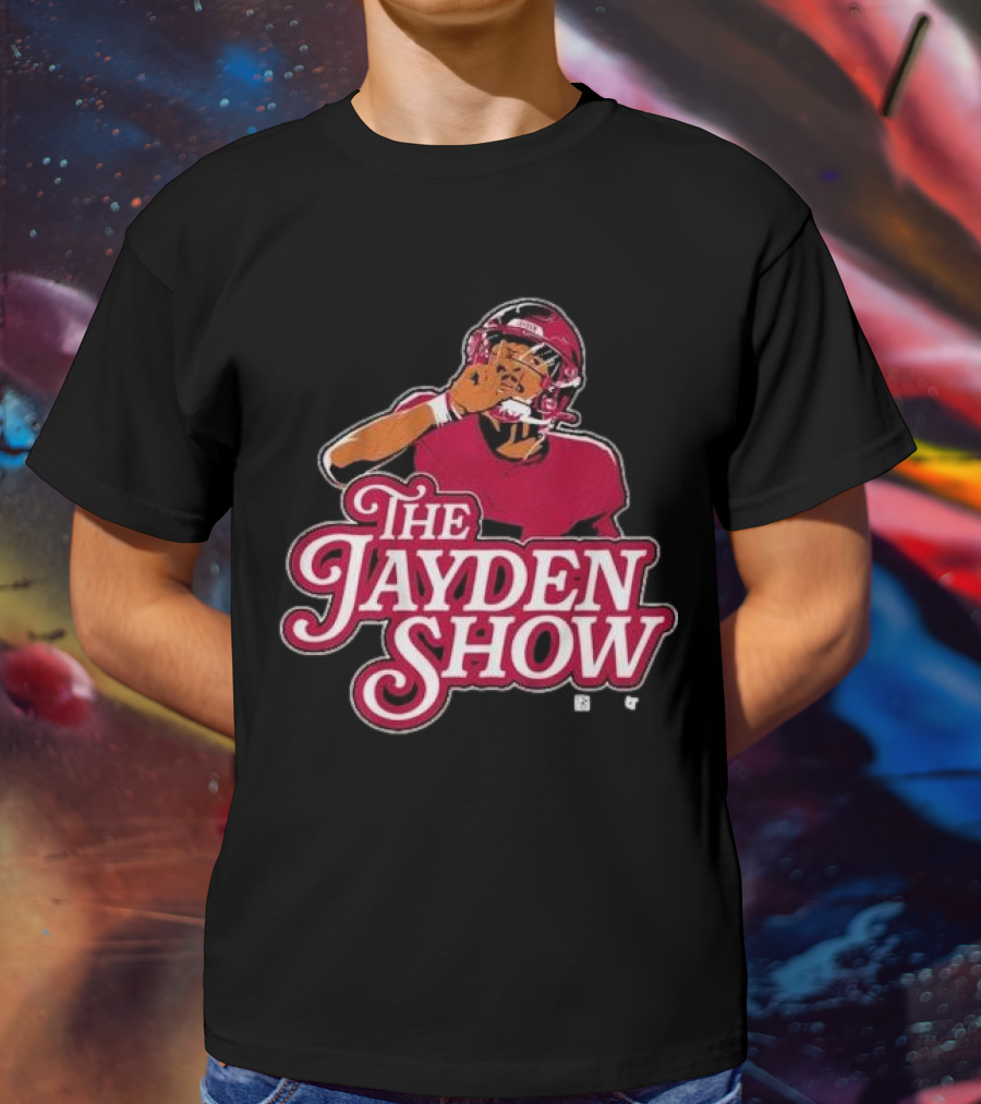 The Jayden Show Jayden Daniels Football Player T-Shirt