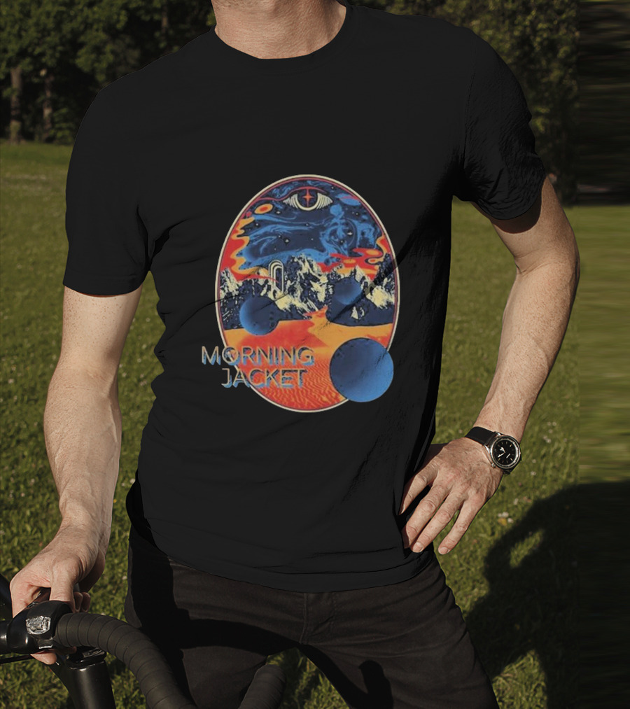 My Morning Jacket Cosmic Landscape Oval T-Shirt