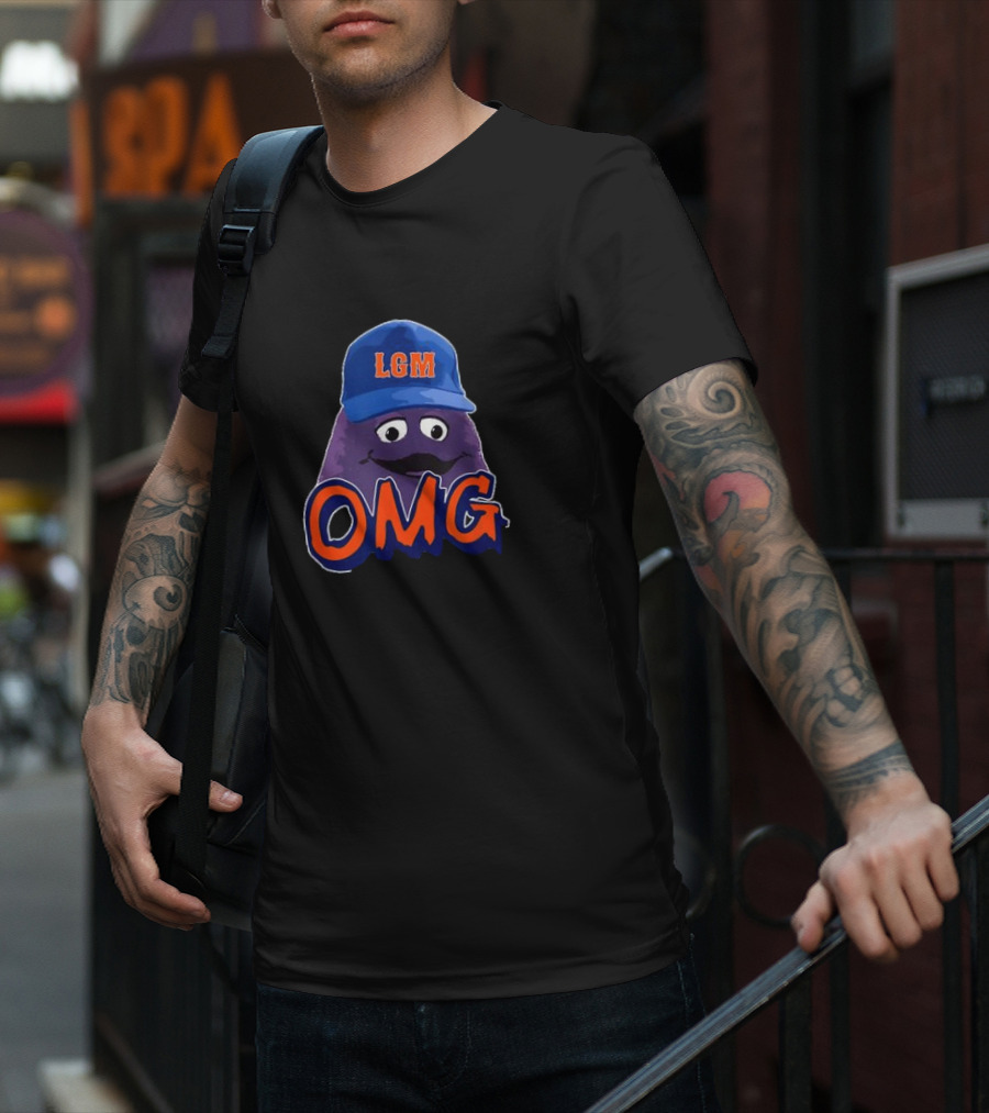 OMG New York LGM Character Hat T-Shirt