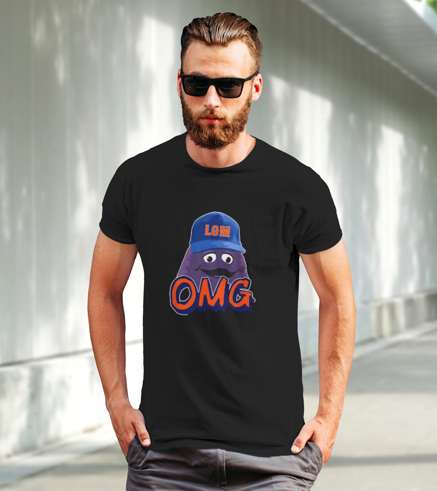 OMG New York LGM Character Hat T-Shirt