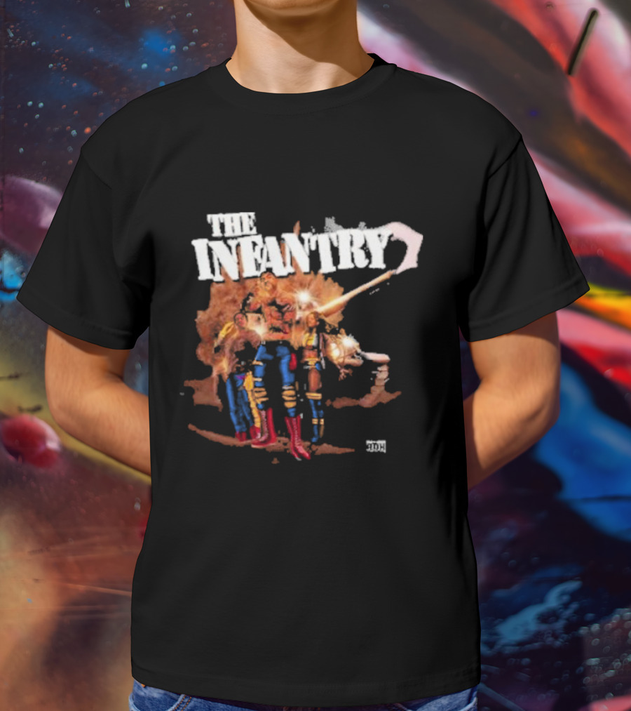The Infantry Return Fire Comic Action Heroes T-Shirt