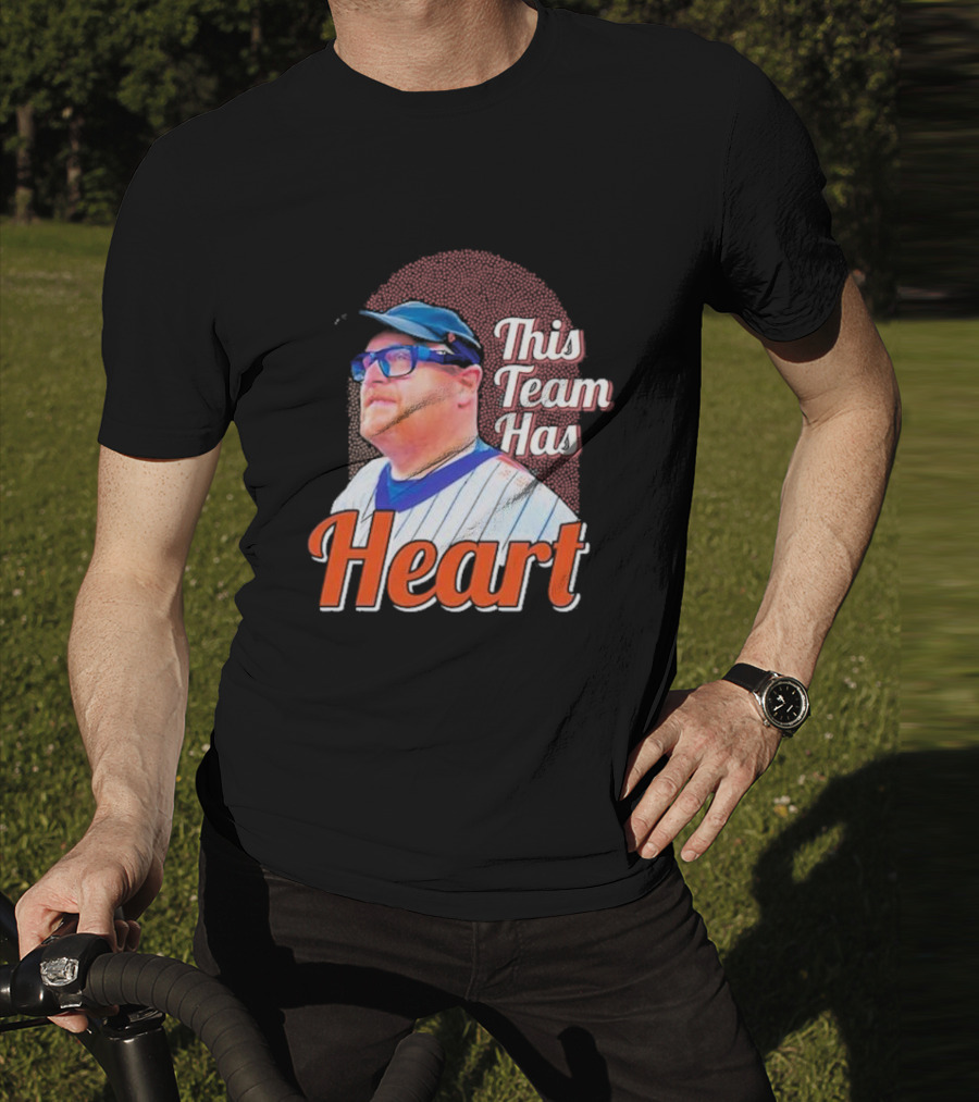 This Team Has Heart Frank Baseball-Inspired Dedication T-Shirt