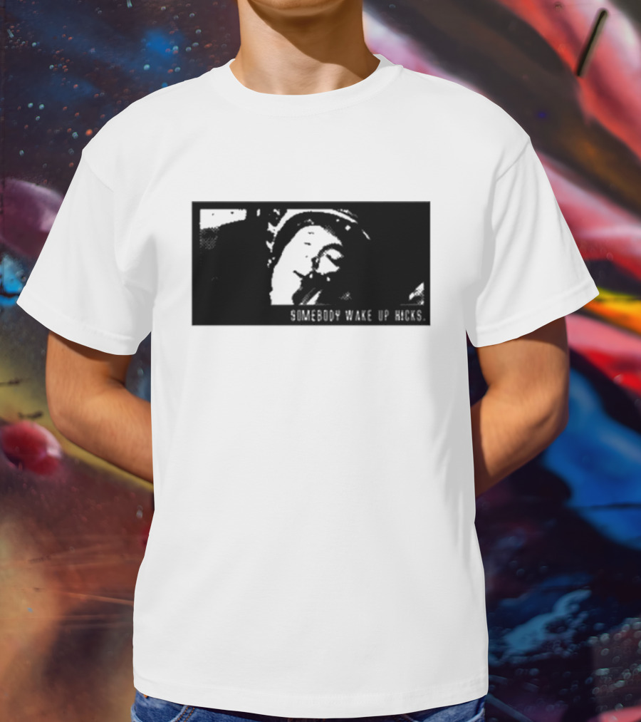 Aliens Somebody Wake Up Hicks Scene T-Shirt