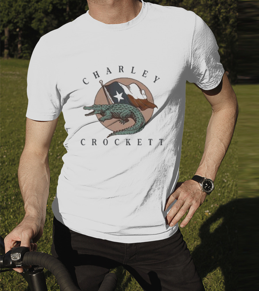 Charley Crockett Texas Flag Alligator T-Shirt