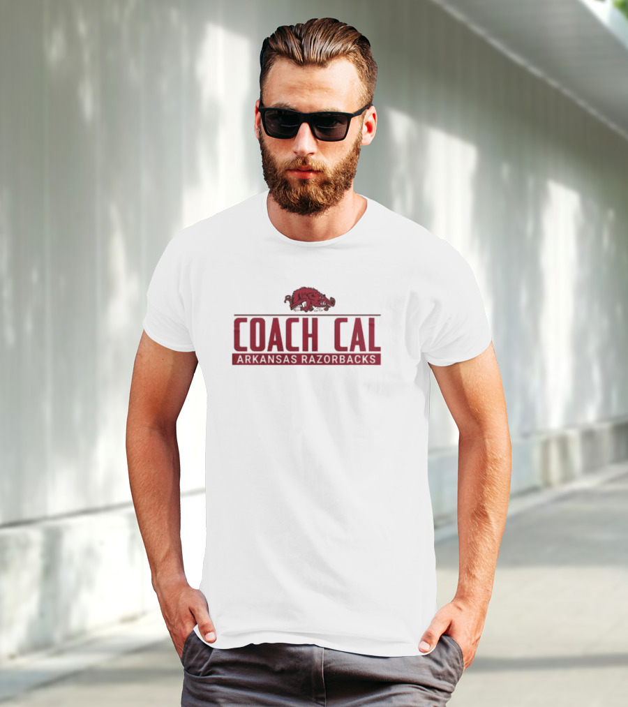 Coach Cal Arkansas Razorbacks T-Shirt