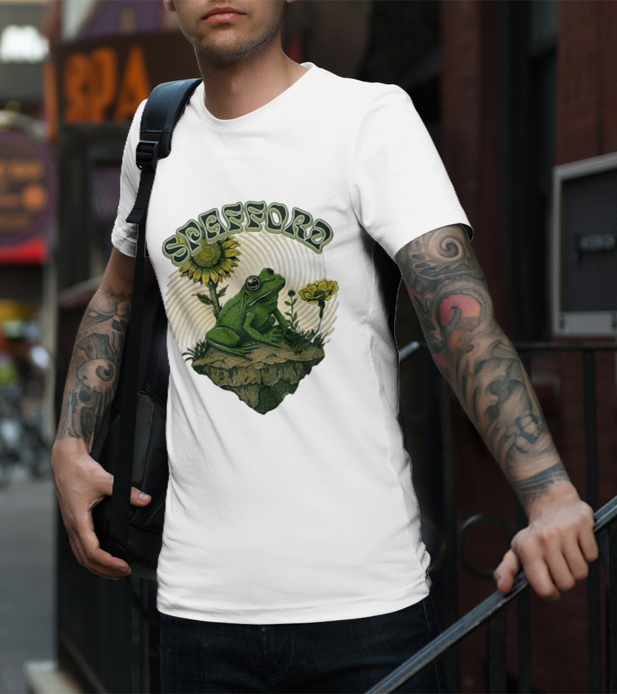 Spafford Frog Sunflower Rock Plateau T-Shirt