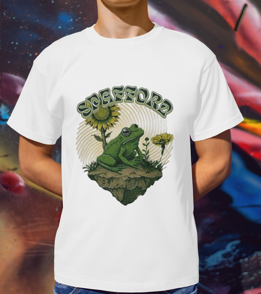 Spafford Frog Sunflower Rock Plateau T-Shirt