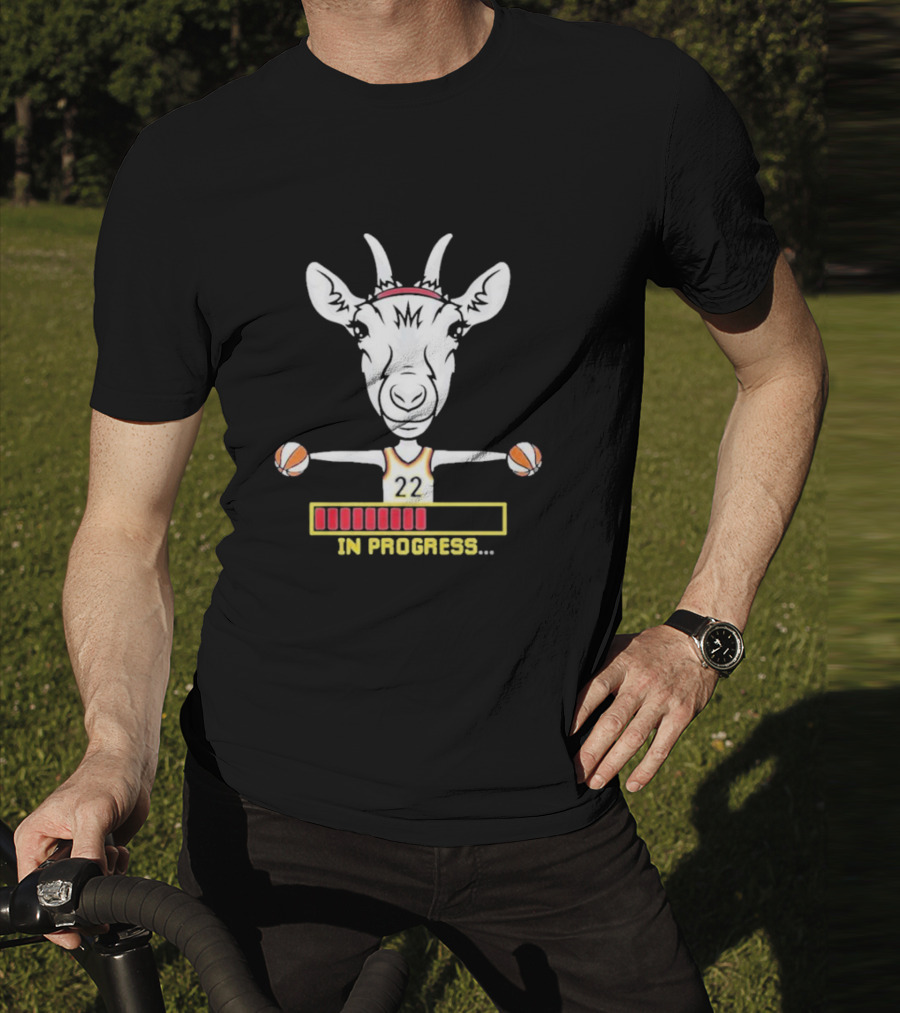 Goat In Progress 22 Basketball Fans Indiana T-Shirt