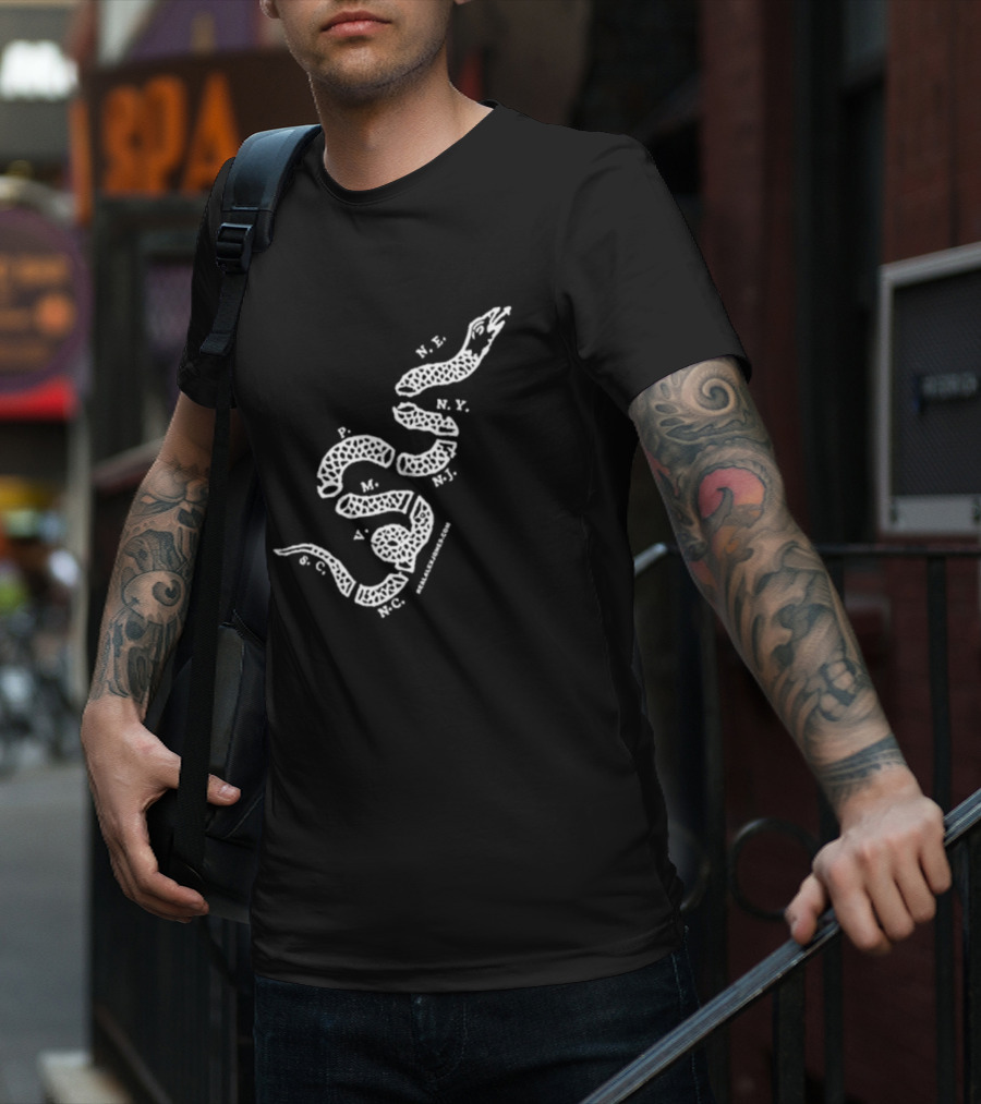 Og Join Or Die Realalexjones Revolutionary Snake T-Shirt
