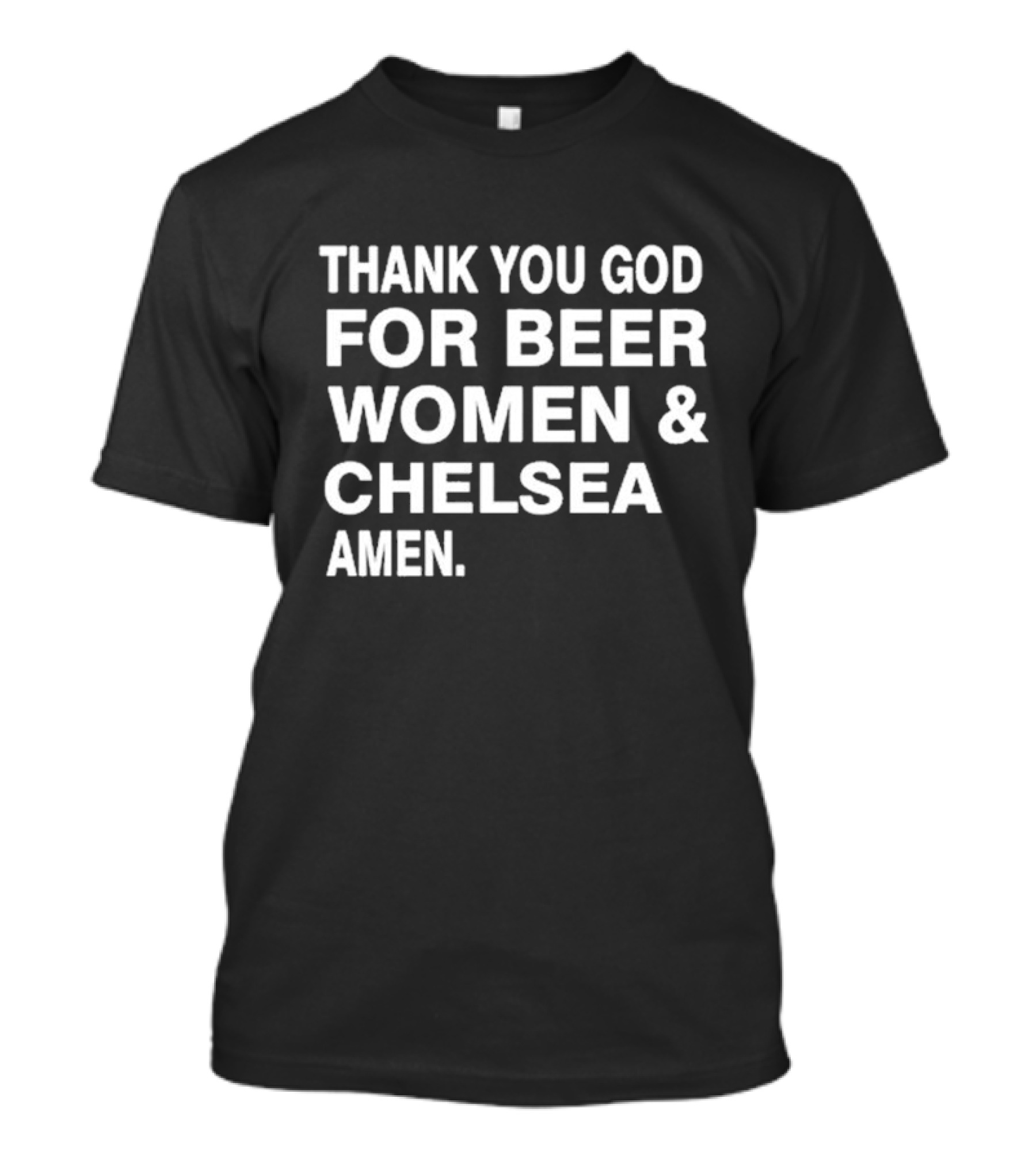 Thank You God For Beer Women Chelsea Amen T-Shirt
