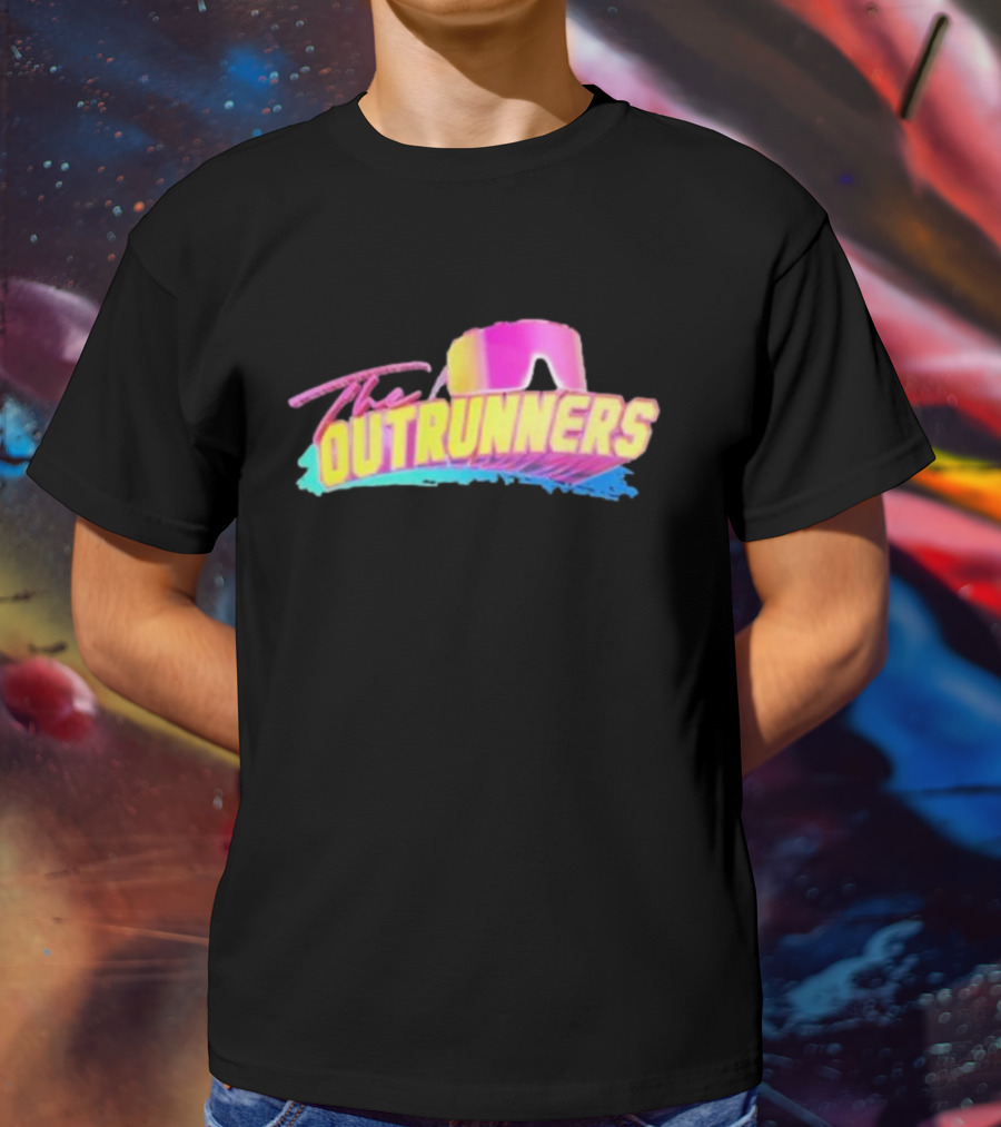The Outrunners Retro Neon Shades Vibes T-Shirt