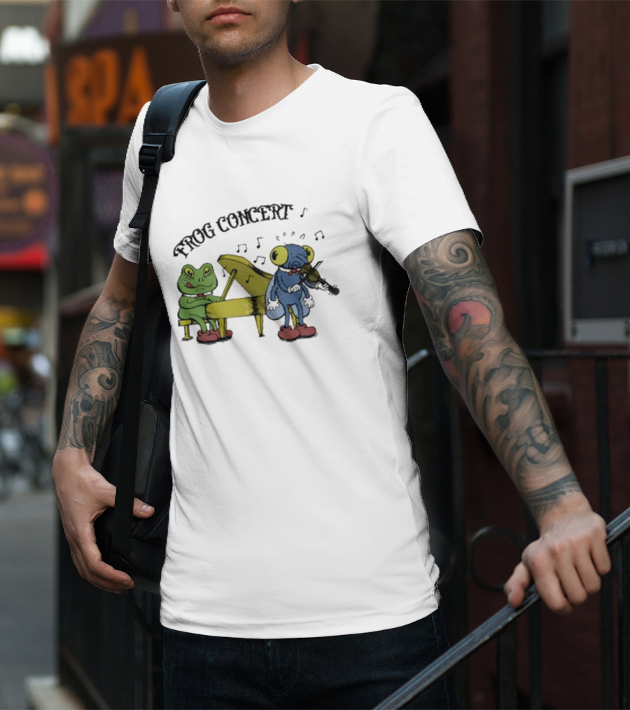 Frog Concert Cartoon Phantom Lure Fun Times T-Shirt
