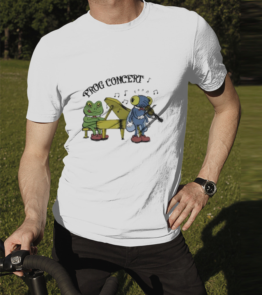 Frog Concert Cartoon Phantom Lure Fun Times T-Shirt