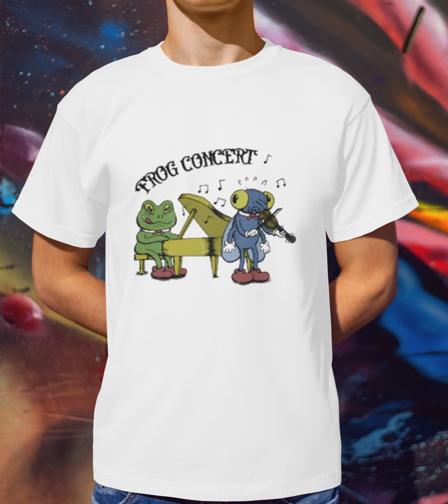 Frog Concert Cartoon Phantom Lure Fun Times T-Shirt