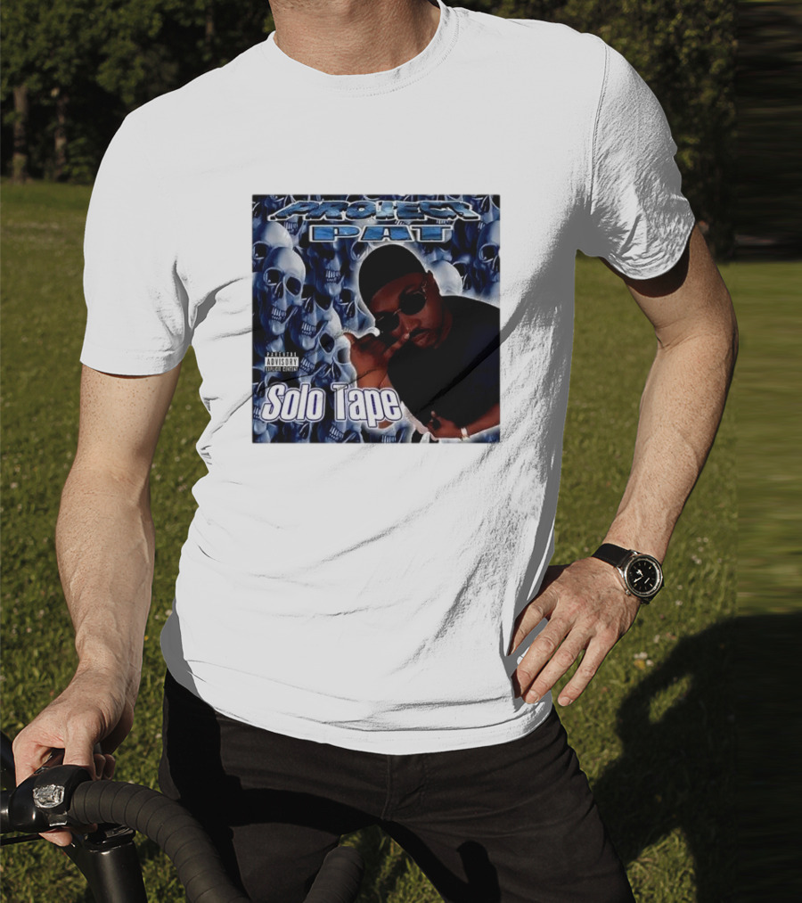 Project Pat Solo Tape Album Cover Skulls T-Shirt
