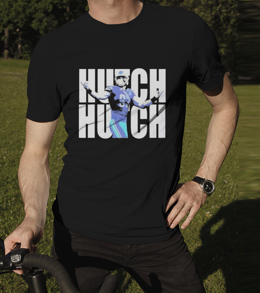 Hutch Hutch Aidan Hutchinson Detroit Lions Football Player T-Shirt