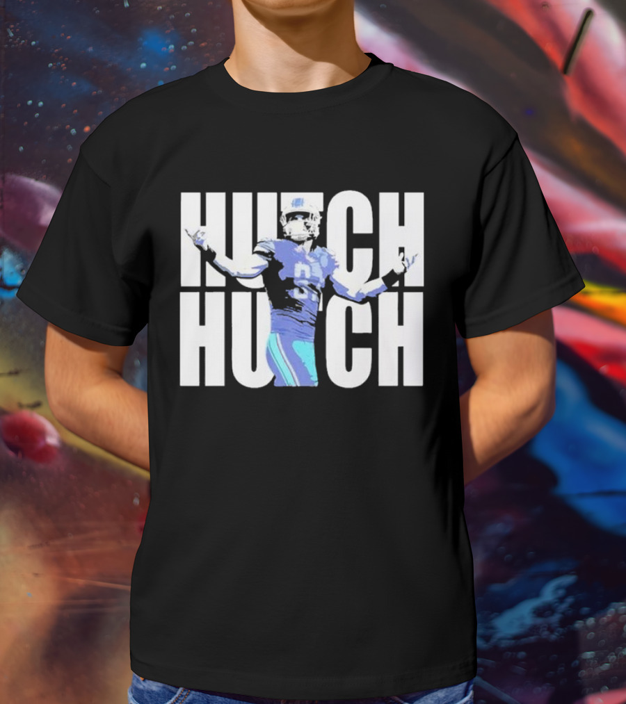 Hutch Hutch Aidan Hutchinson Detroit Lions Football Player T-Shirt