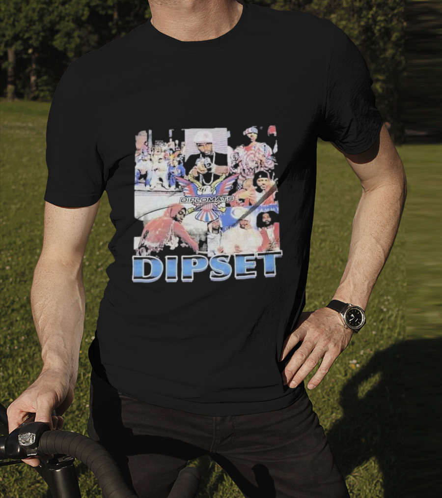 Dipset Diplomats Classic Hip Hop Collage With Eagle T-Shirt