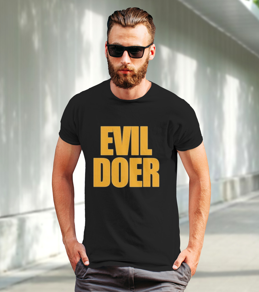Evil Doer Green And Orange T-Shirt