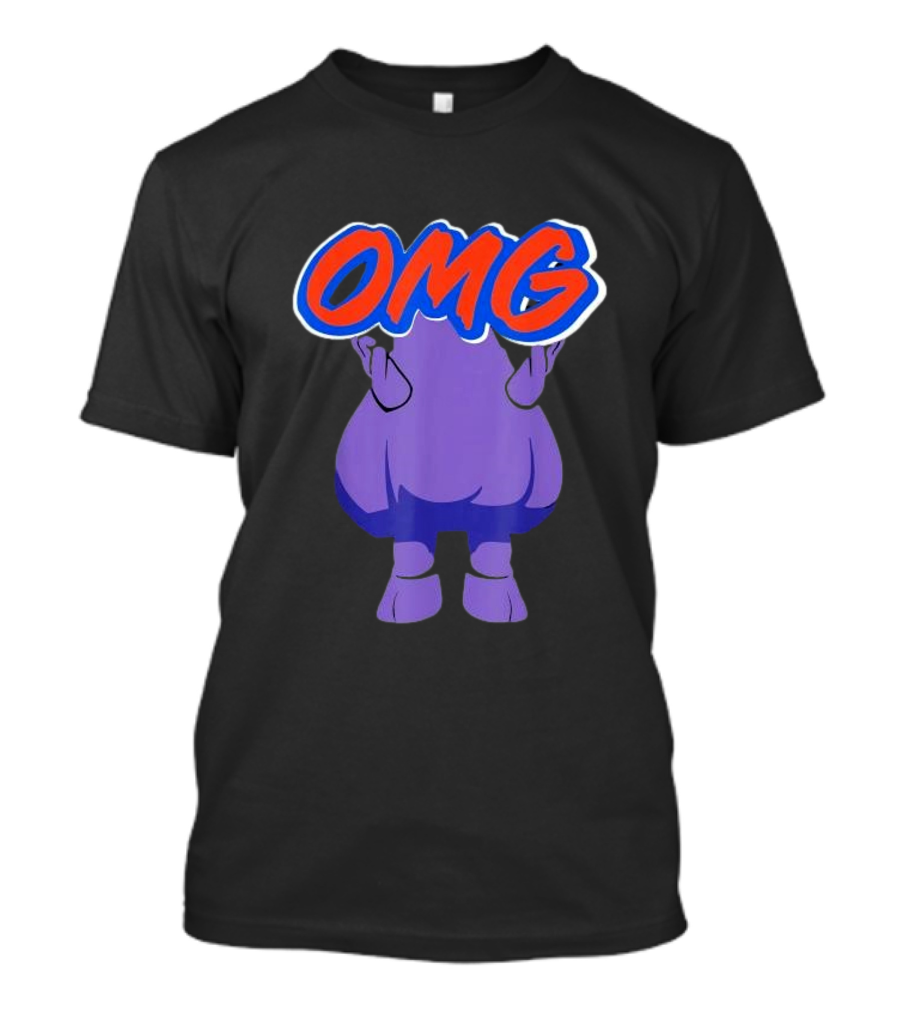 Grimace OMG New York Yankees Colors T-Shirt