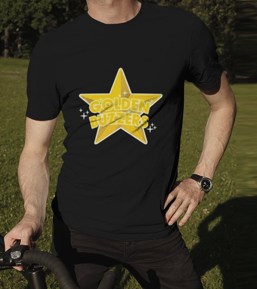 Scott Cramer The Cramer Games Golden Buzzers Star T-Shirt