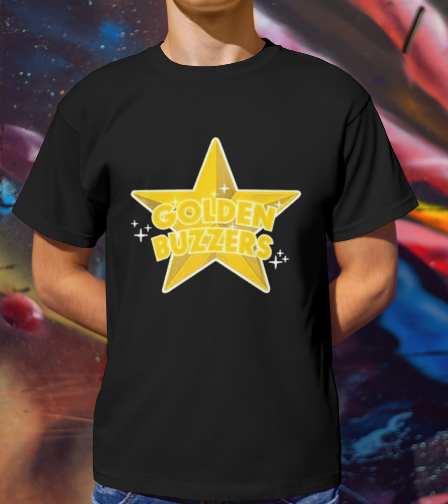 Scott Cramer The Cramer Games Golden Buzzers Star T-Shirt