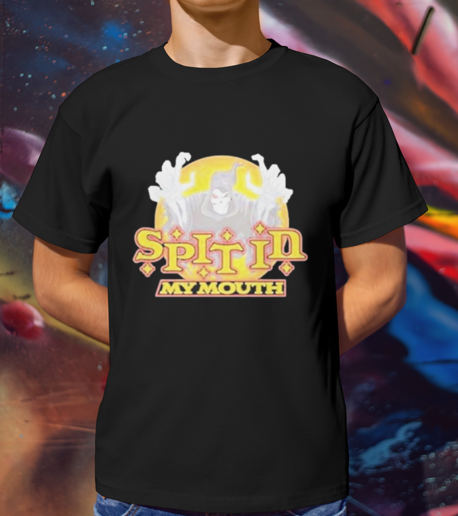 SPIT IN MY MOUTH Villain T-Shirt
