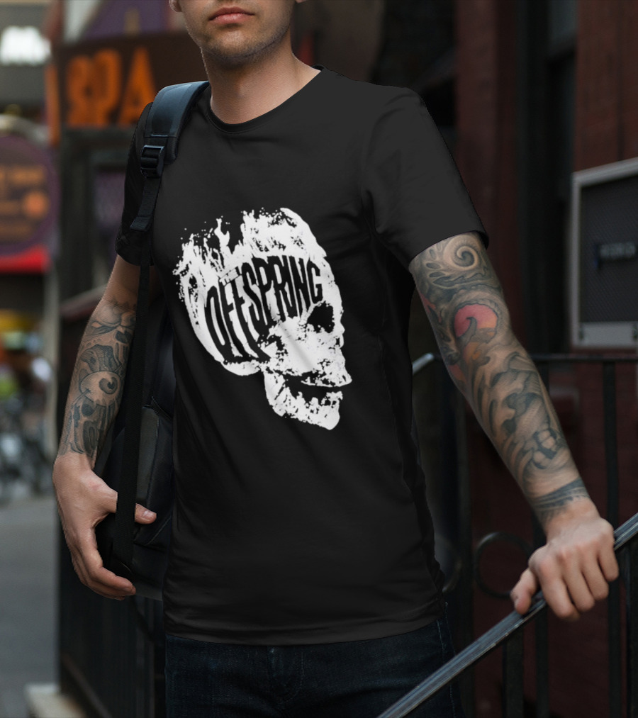 Offspring Flaming Skull T-Shirt