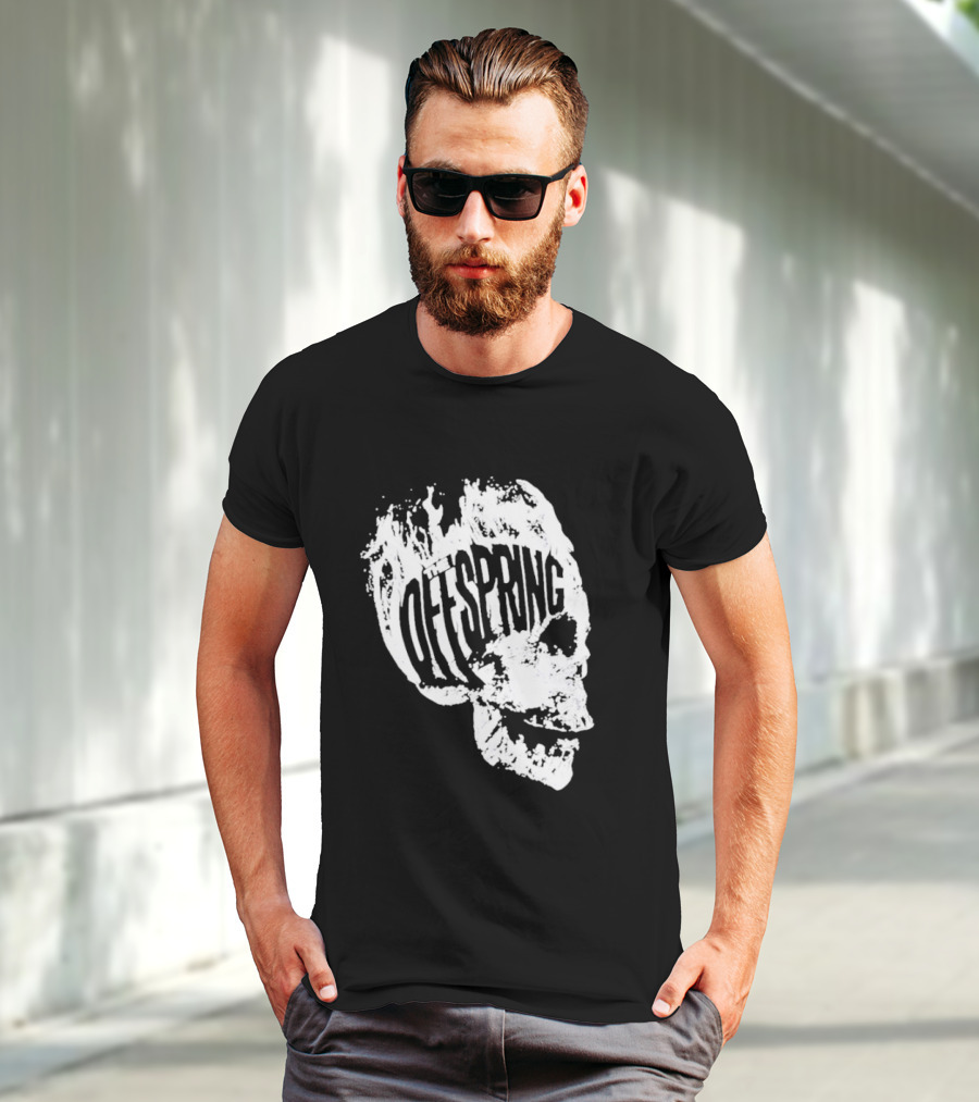 Offspring Flaming Skull T-Shirt