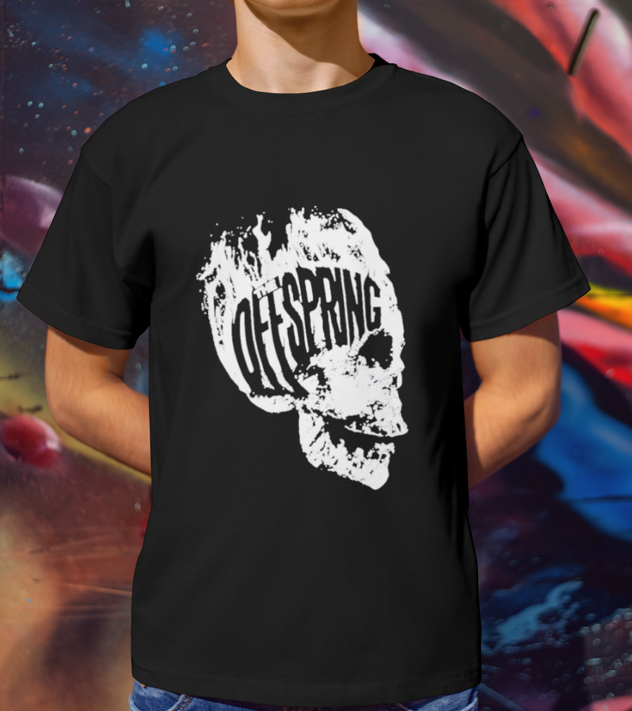 Offspring Flaming Skull T-Shirt