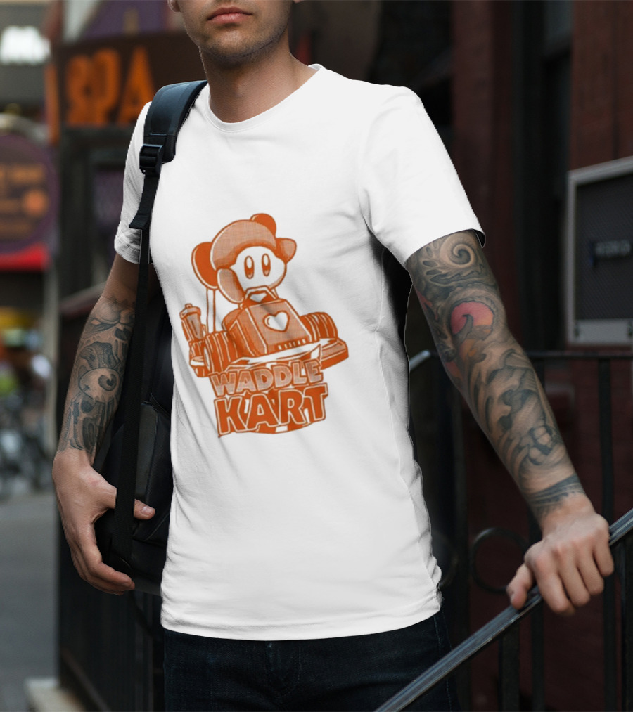 DevDogg Waddle Kart Dee Heart Racing Adventure T-Shirt