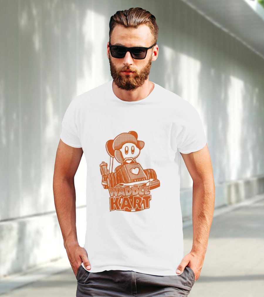 DevDogg Waddle Kart Dee Heart Racing Adventure T-Shirt