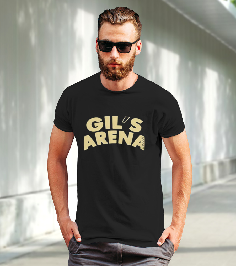 Kenyon Martin Sr Featuring Gil's Arena Podcast T-Shirt