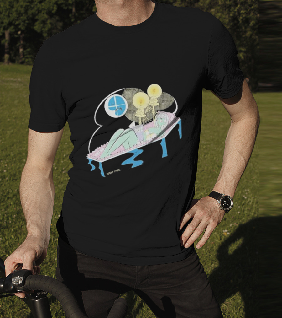 Real Monsters Lying In The Grave Creepy Artwork By Stacy Eyles T-Shirt