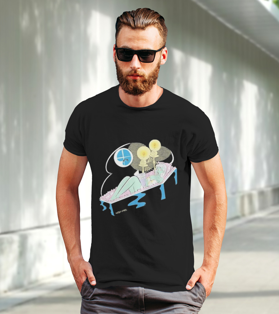 Real Monsters Lying In The Grave Creepy Artwork By Stacy Eyles T-Shirt