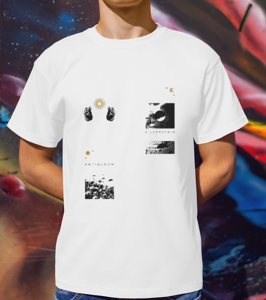 Silverstein Ghost Hands Moon Bloom T-Shirt