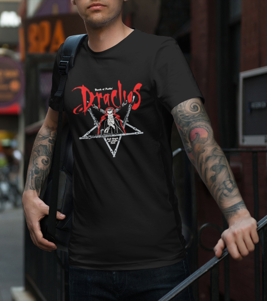 Bunch Of Fuckin' Draculas And They're All Playin' Flute T-Shirt