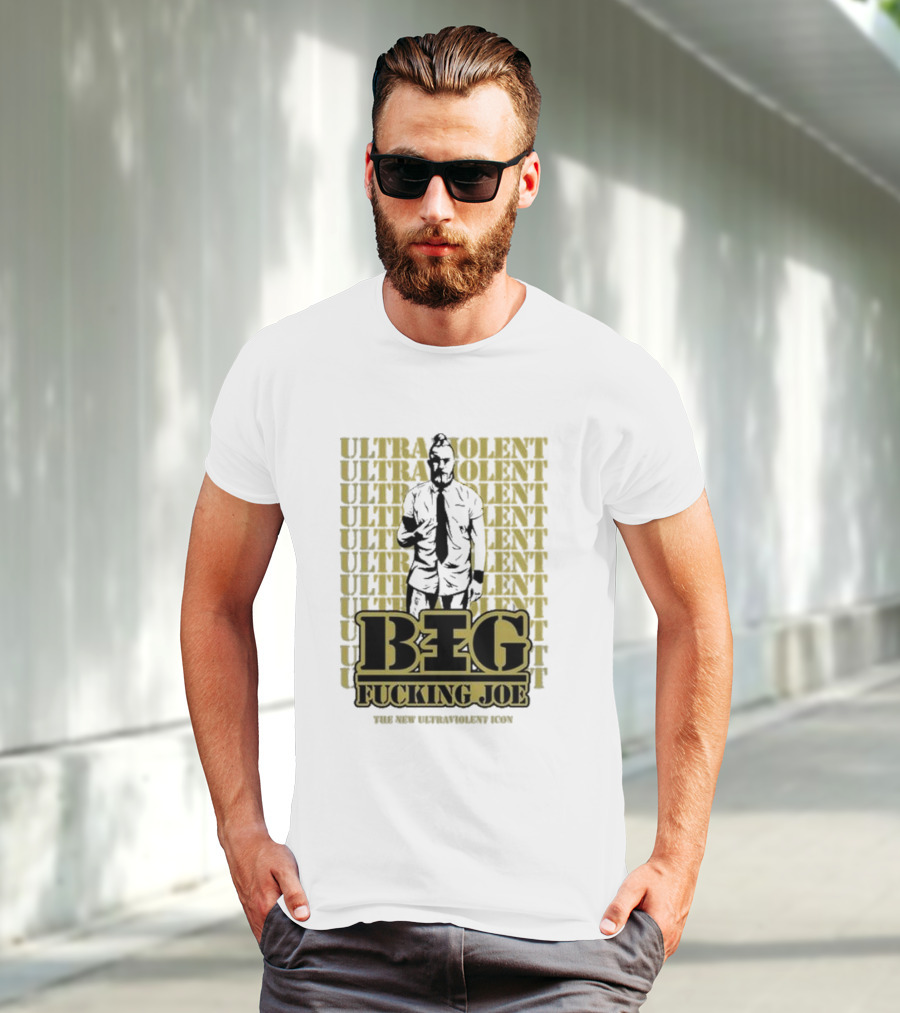 BIG FCKING JOE ULTRAVIOLENT ICON NEW ULTRAVIOLENT T-Shirt