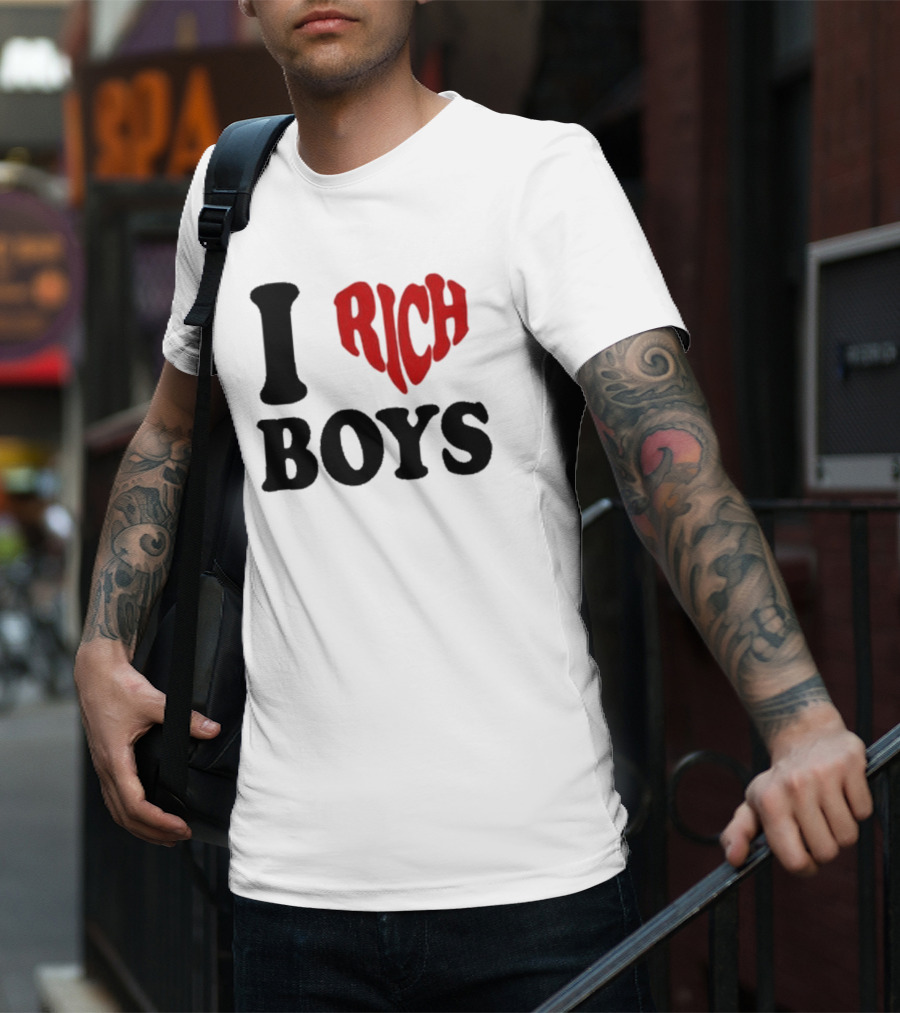 Flippa I Love Rich Boys T-Shirt