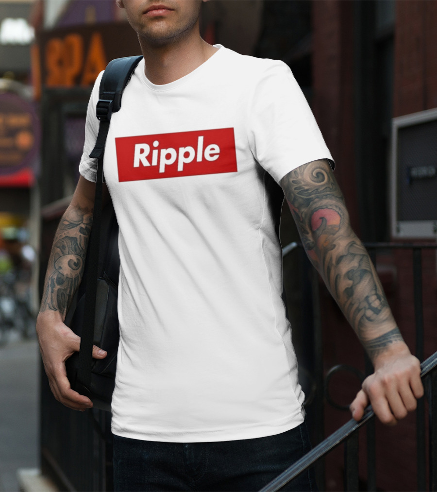Joey Swoll Ripple Bold Red Box T-Shirt