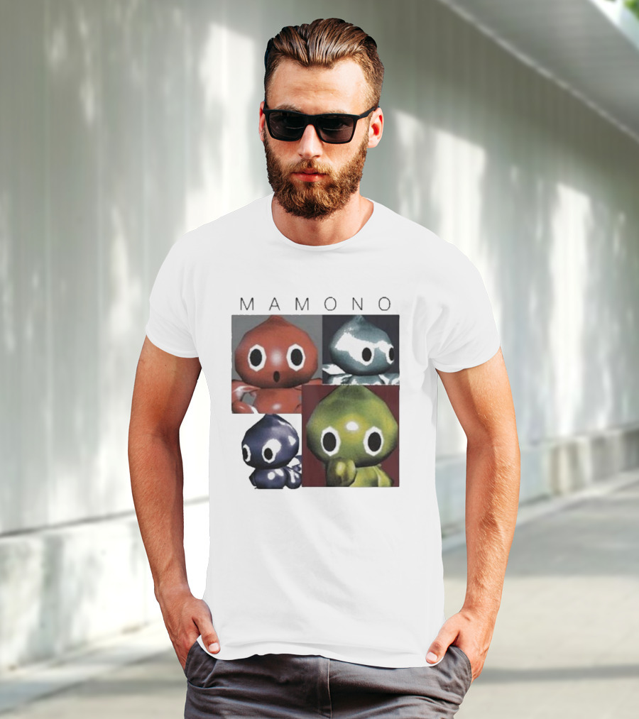 Mamono Ss24 Cute Colorful Creatures Quartet Chowlf T-Shirt