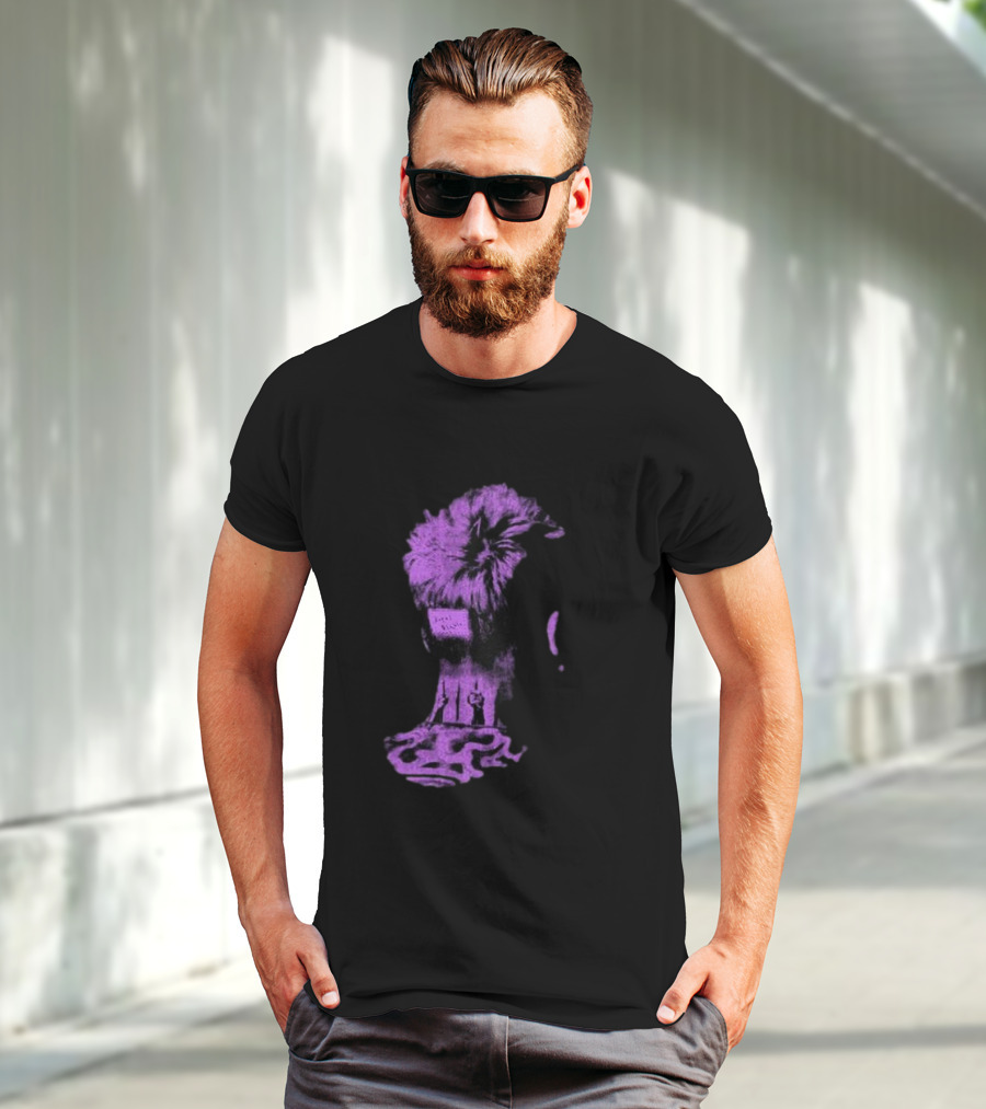 Mgk Hotel Diablo Floor 13 Purple Skull T-Shirt