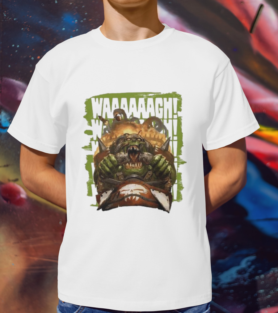 Waaagh Orks Speed Freaks Waaagh Ork Driving Symbolism T-Shirt