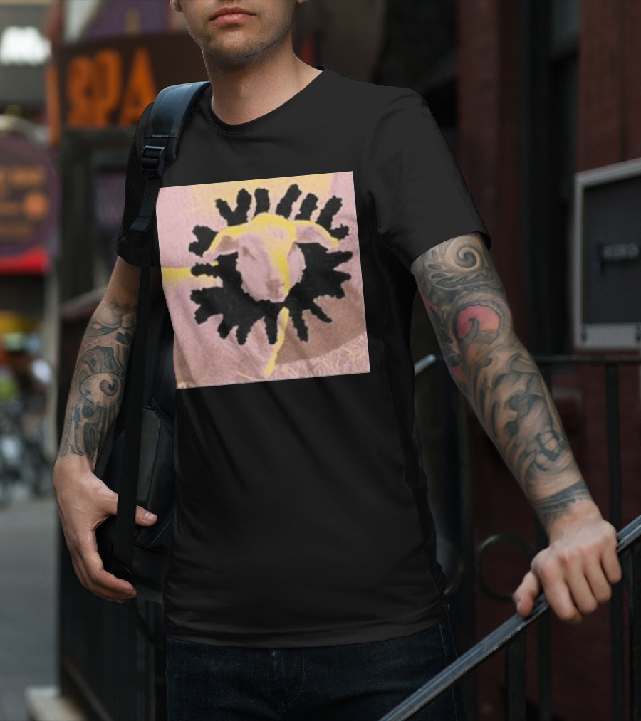 Run For Cover Records Anxious Counting Sheep Surreal Sheep T-Shirt