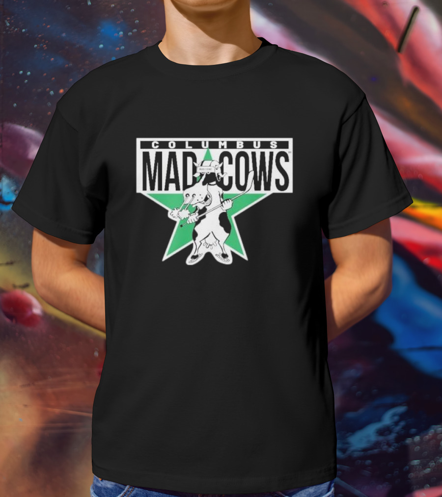 Columbus Mad Cows Star T-Shirt