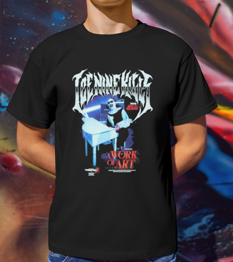 Ice Nine Kills Featuring The Ghost Of Vincent Price Presents A Work Of T-Shirt