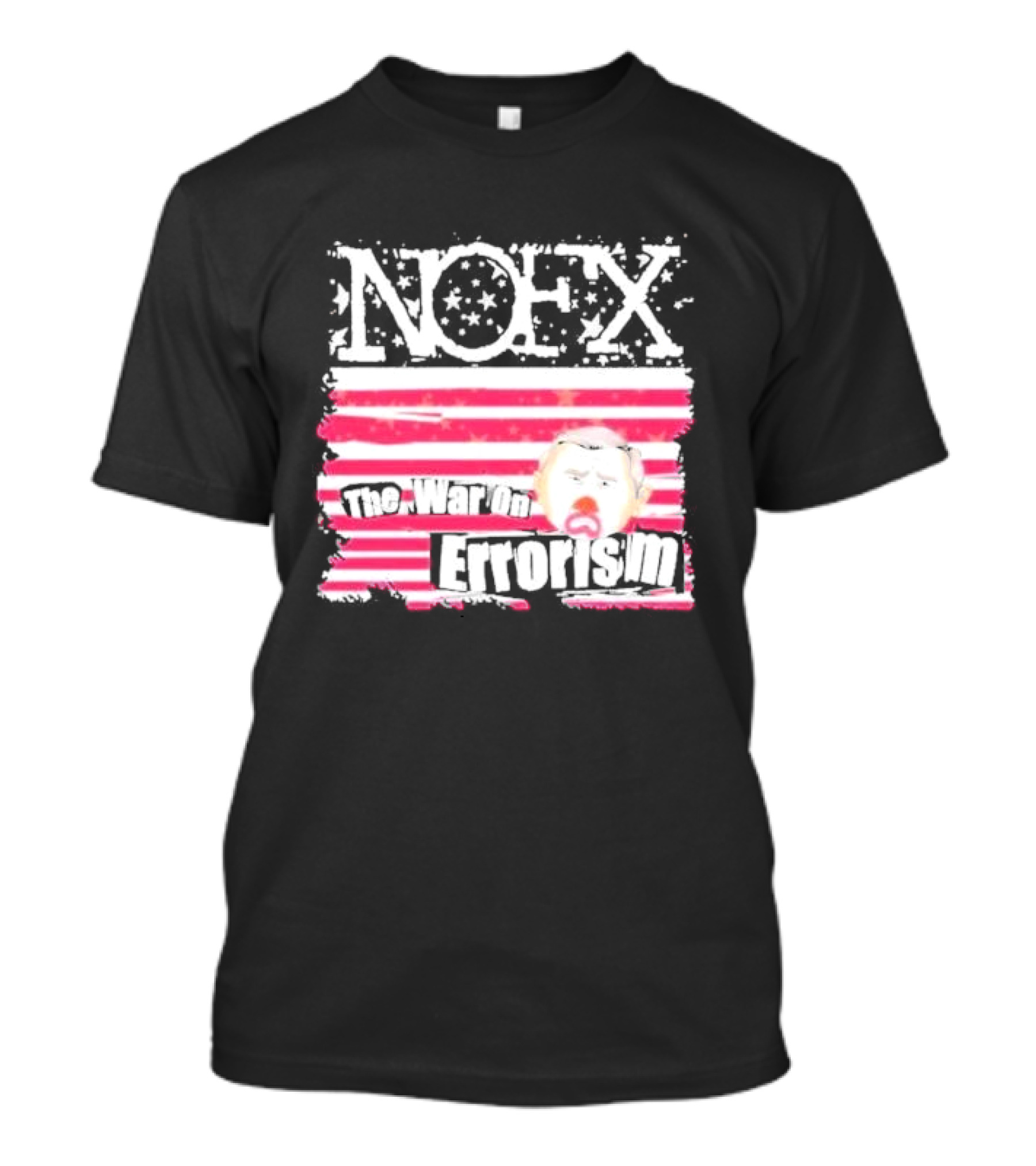 NOFX The War On Errorism Flag T-Shirt