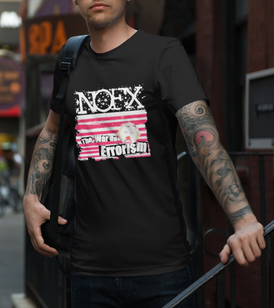 NOFX The War On Errorism Flag T-Shirt