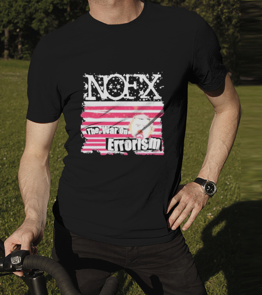 NOFX The War On Errorism Flag T-Shirt