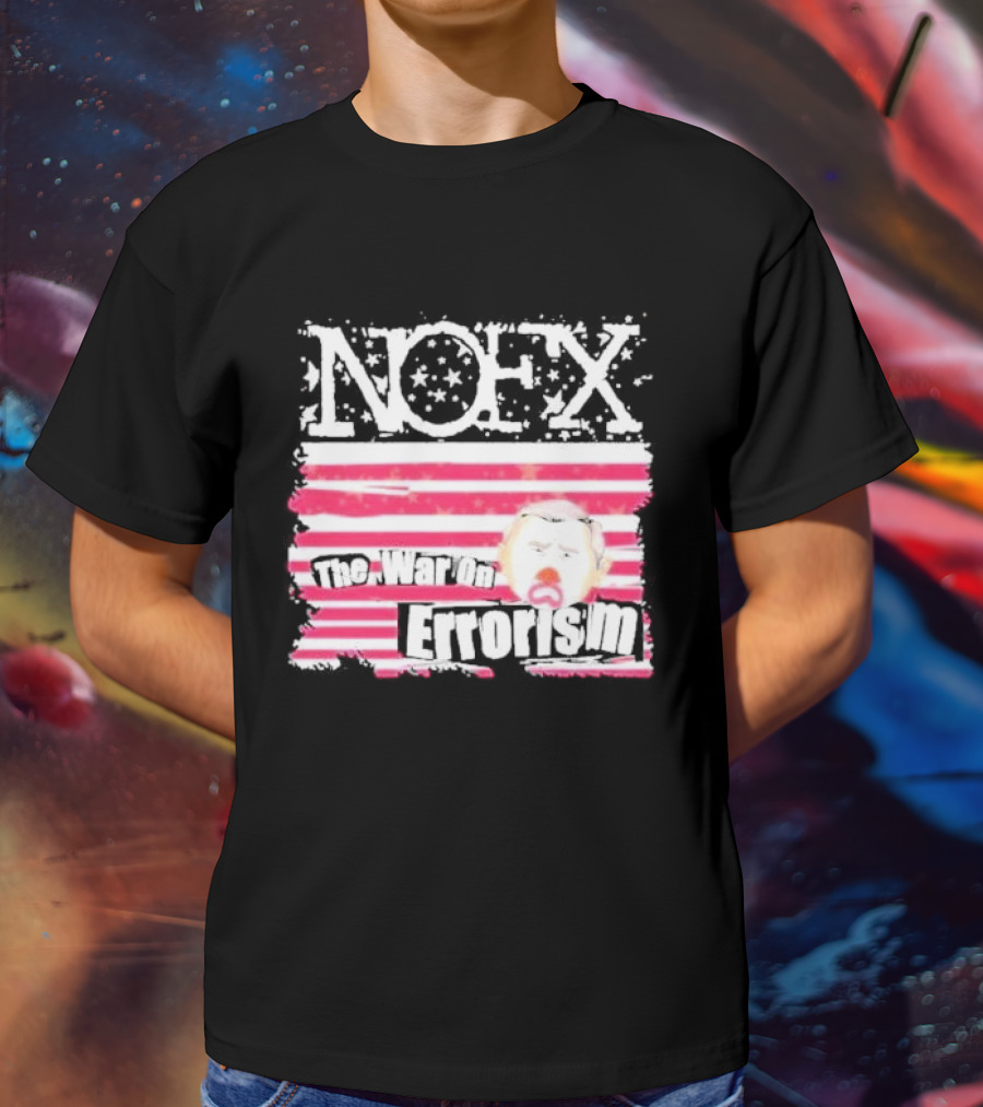 NOFX The War On Errorism Flag T-Shirt